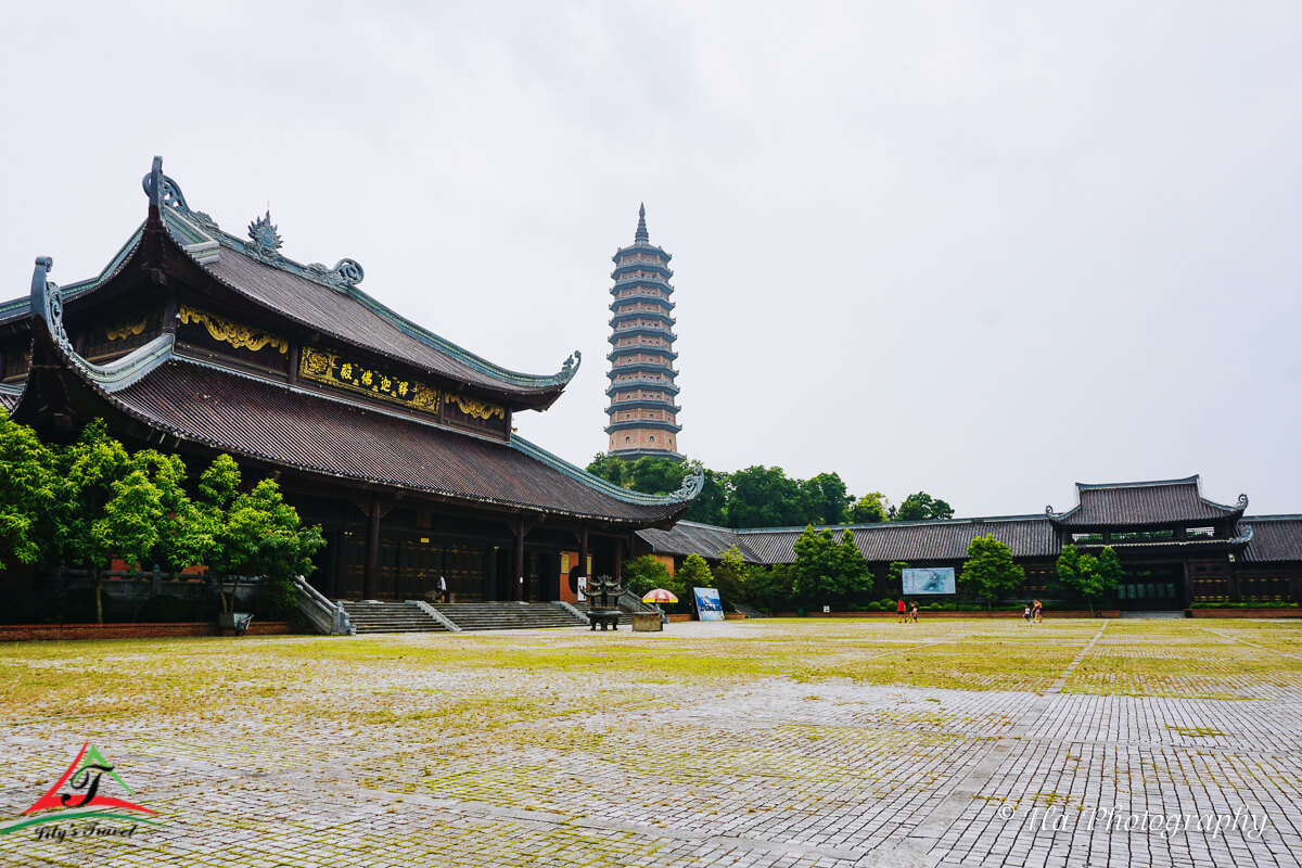 The speace of Bai Dinh pagoda
