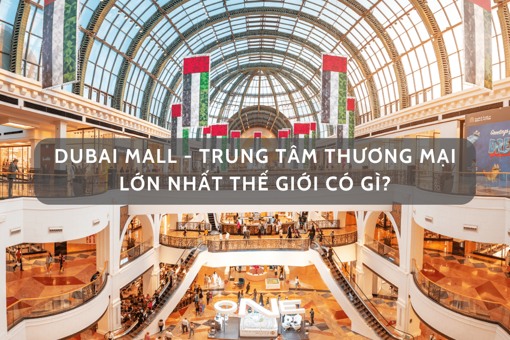 TRUNG TÂM THƯƠNG MẠI LỚN NHẤT THẾ GIỚI – DUBAI MALL CÓ GÌ???