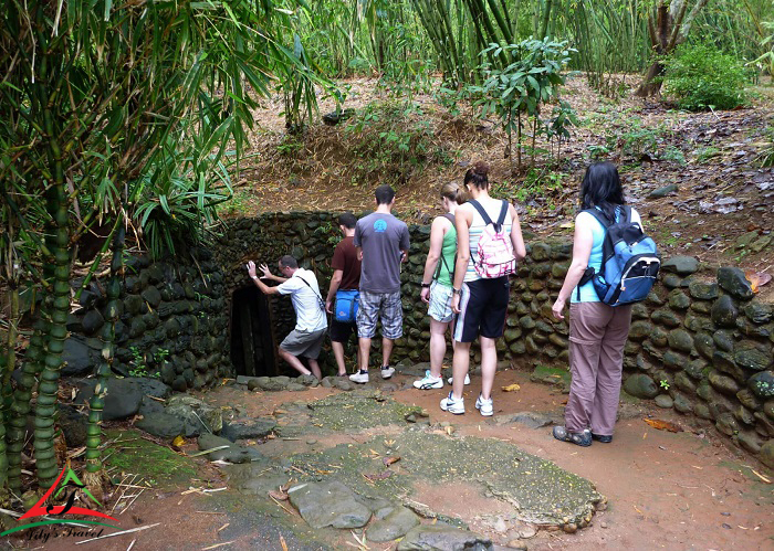 Discover the bunkers and tunnels