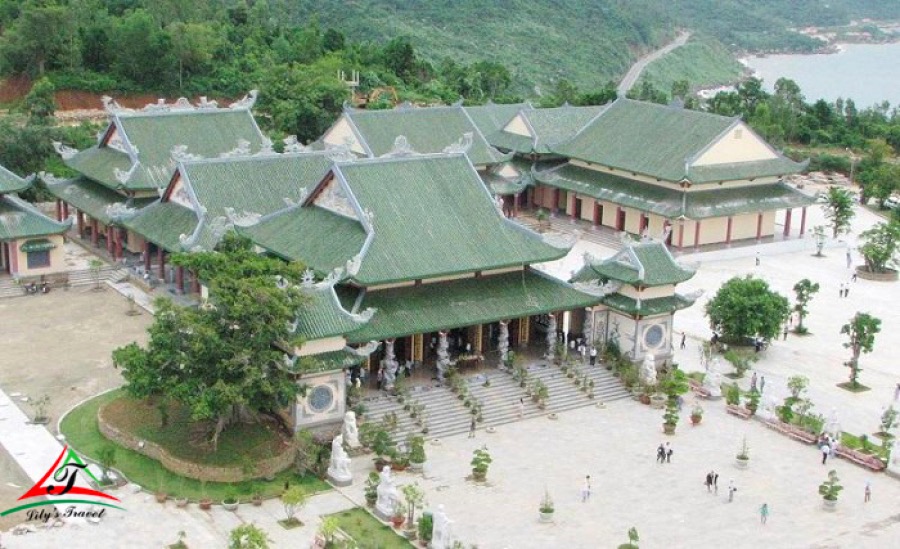 Linh Ung Pagoda on Son Tra peninsula is about 10km north of the city center