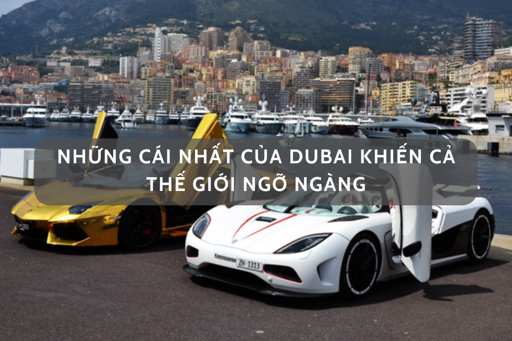 NHỮNG CÁI NHẤT CỦA DUBAI KHIẾN CẢ THẾ GIỚI NGỠ NGÀNG
