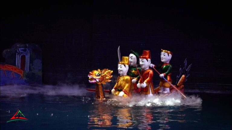 Water puppetry