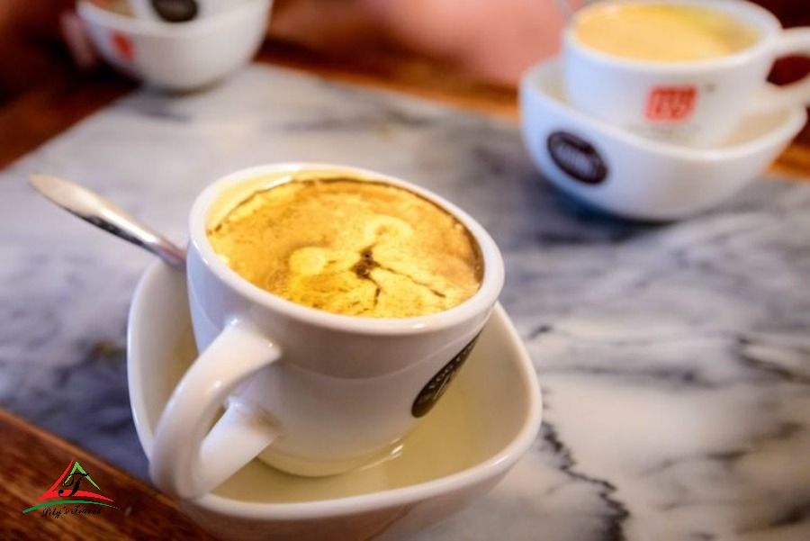 Egg Coffee at Giang Cafe