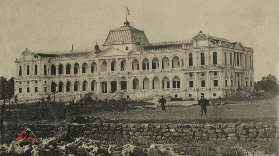 The palace was built in 1868 on an area of about 4500m2