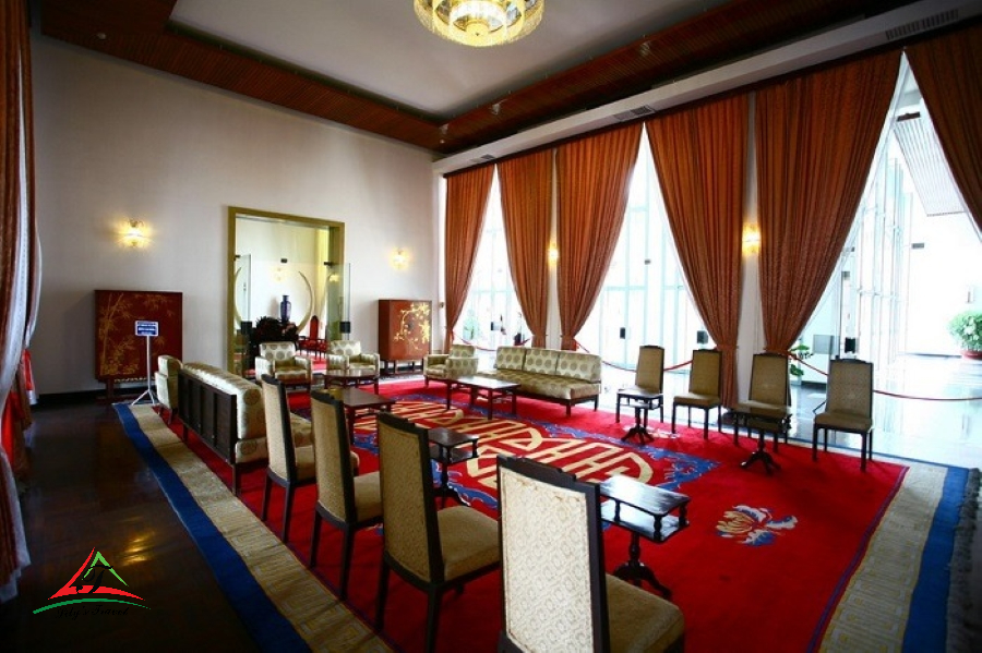 inside Independence Palace