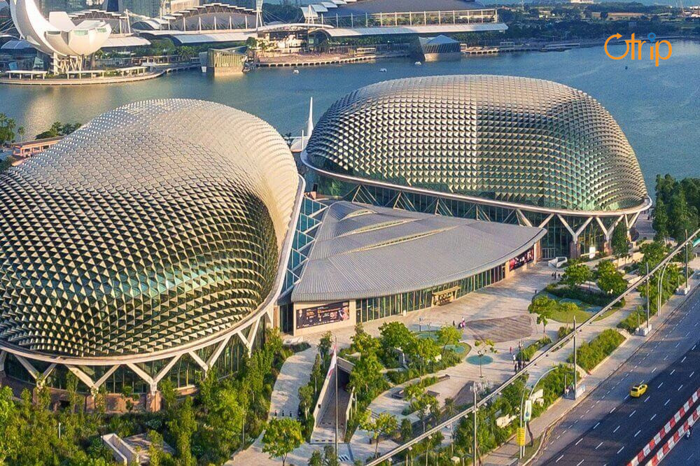 Nhà hát Trái sầu riêng Esplanade – biểu tượng của Singapore