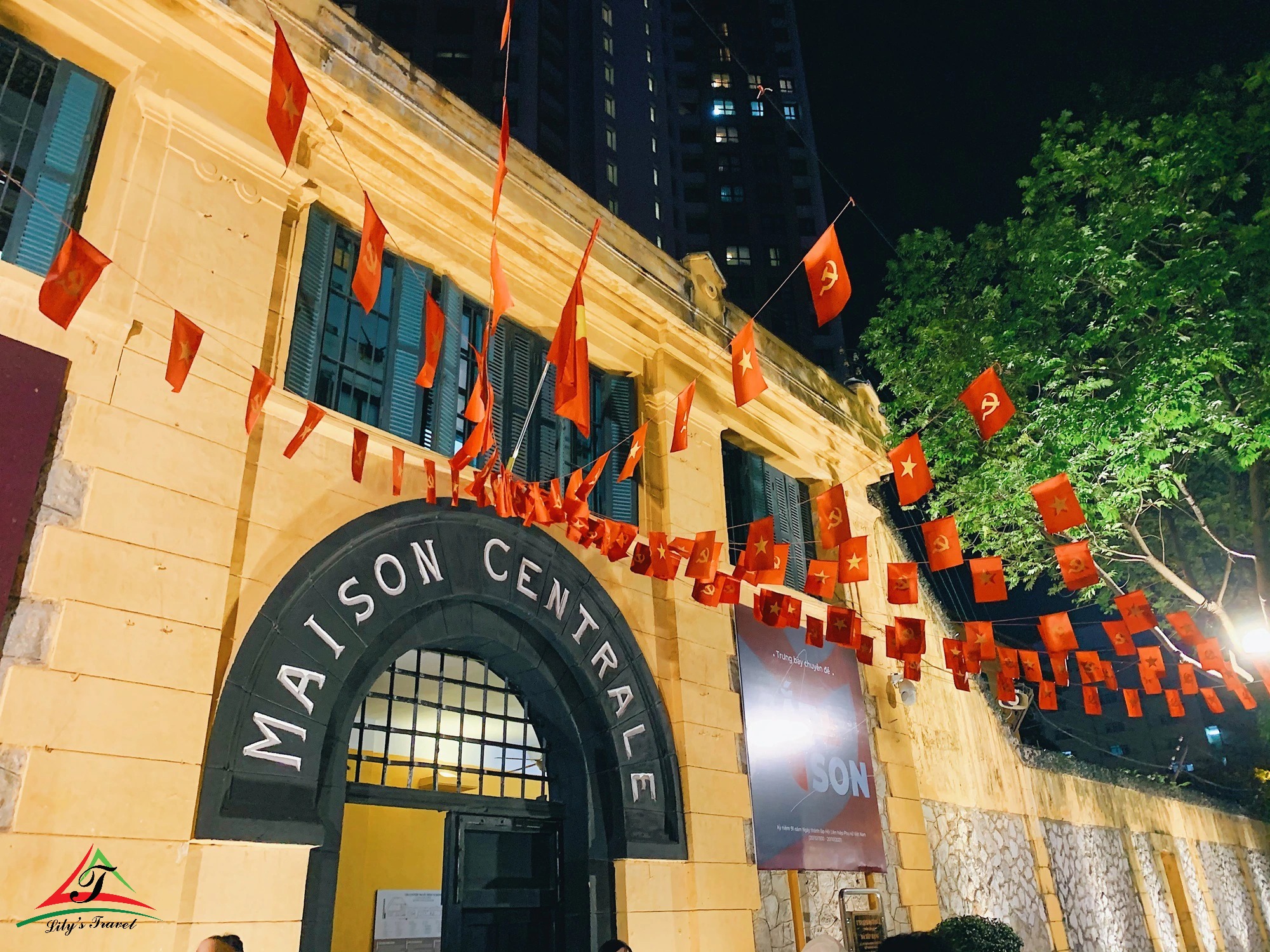 The night tour in Hoa Lo Prison