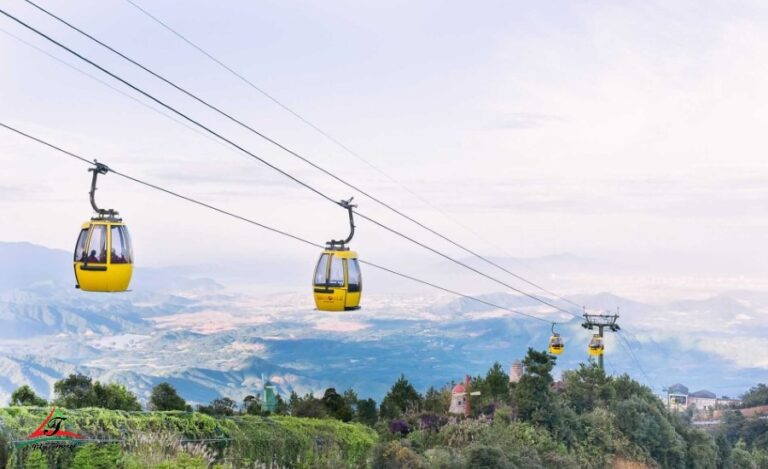 Ba Na cable car network