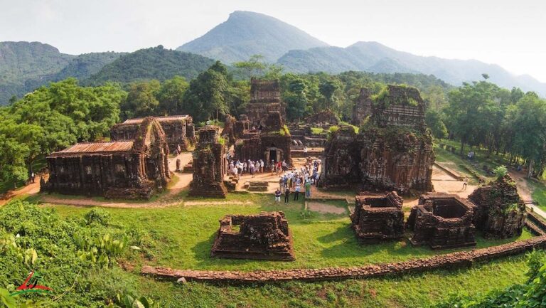 The panoramic My Son Sanctuary's view