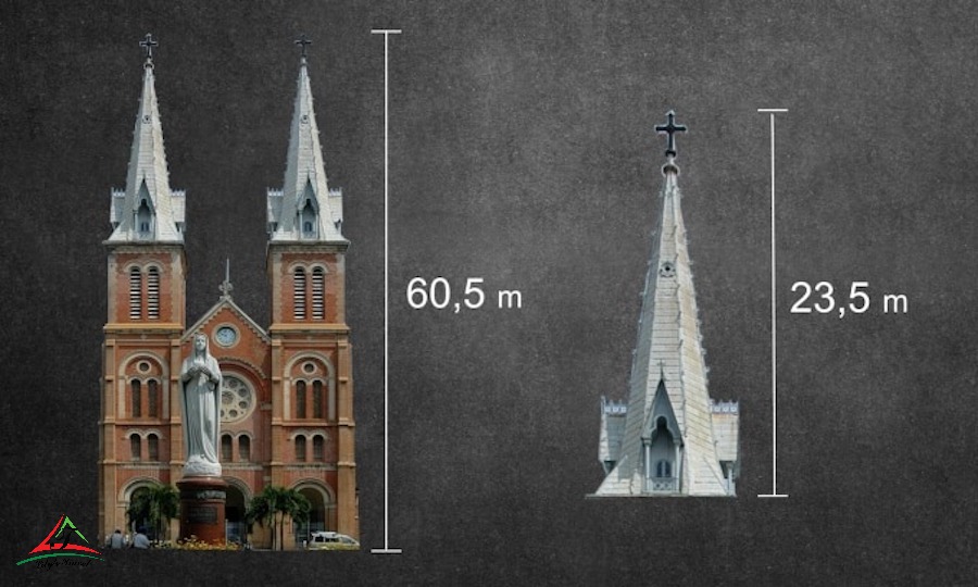 Bell tower of Duc Ba Church