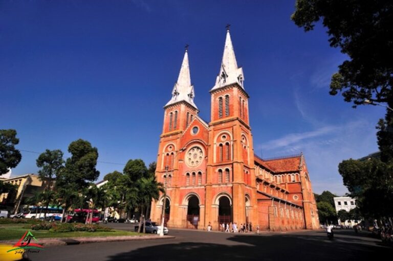Duc Ba Church in the evening