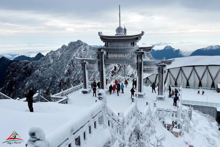 Sky Gate Sapa in the winter