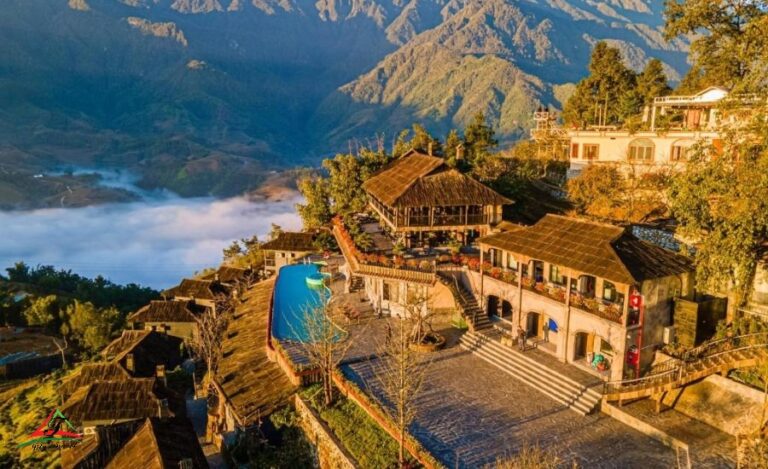 The Mong village resort in Y Linh Ho Village