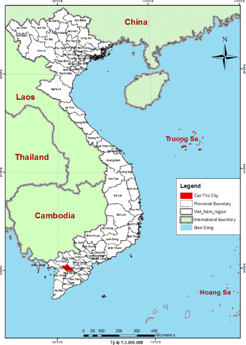 Where is Can Tho Vietnam