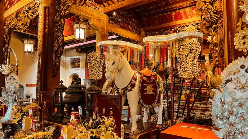 Architecture and Design of Bach Ma Temple