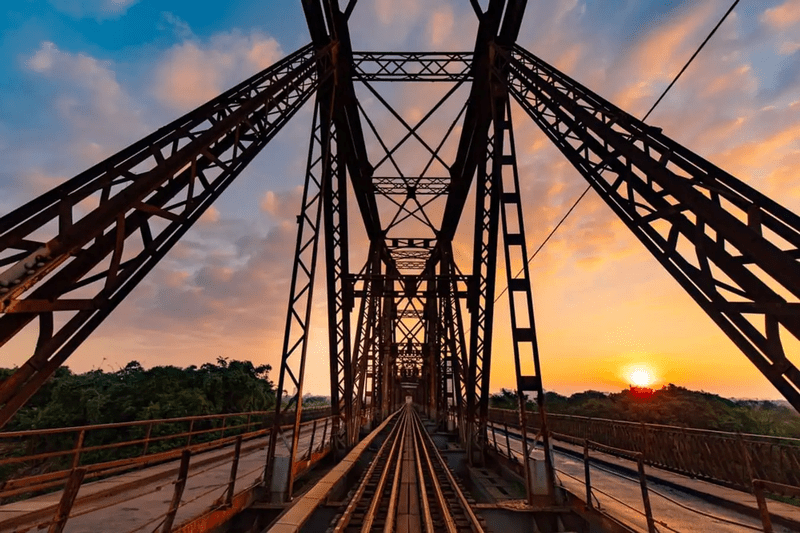 Walk, Explore, and Enjoy Long Bien Bridge
