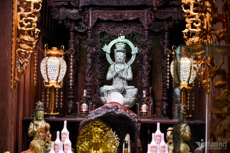 The sacred jade Buddha statue is considered "unique" in Vietnam