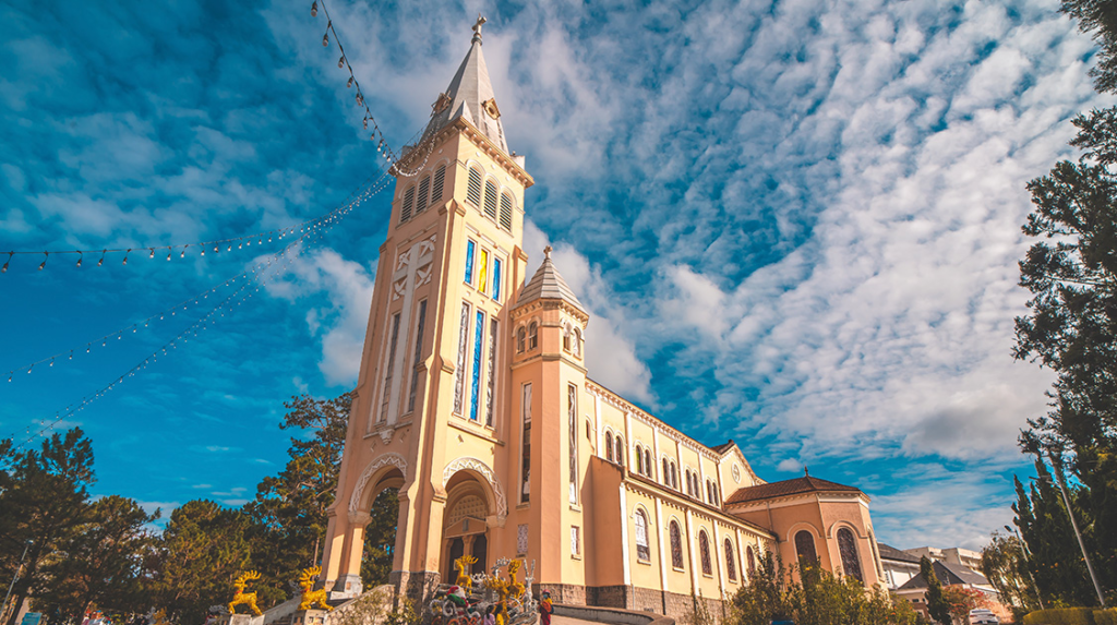 Dalat's Chicken Church is a symbol of the city's colonial heritage