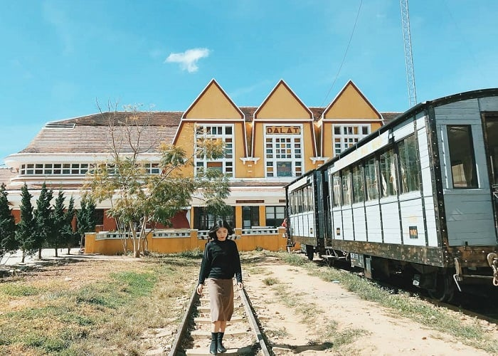 Being the Vietnam's oldest railway station, Dalat Train Station stands as a historic icon