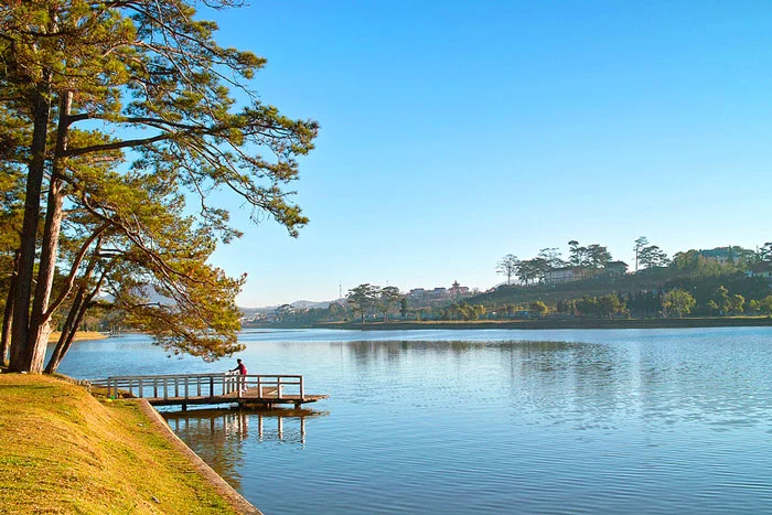 Xuan Huong Lake represents Dalat’s poetic beauty