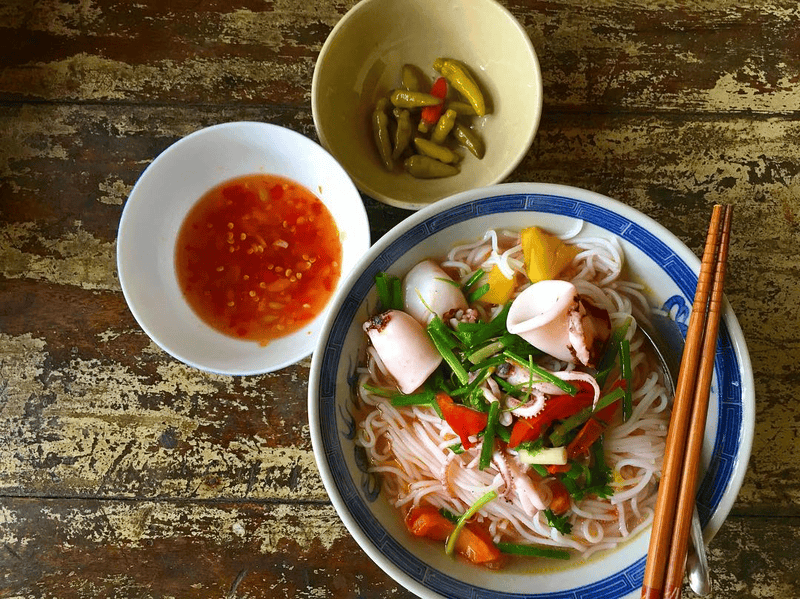 Van Ninh squid vermicelli