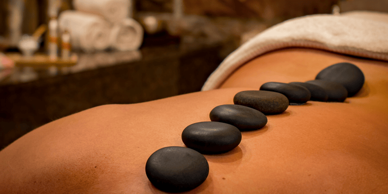 Hot stone massage