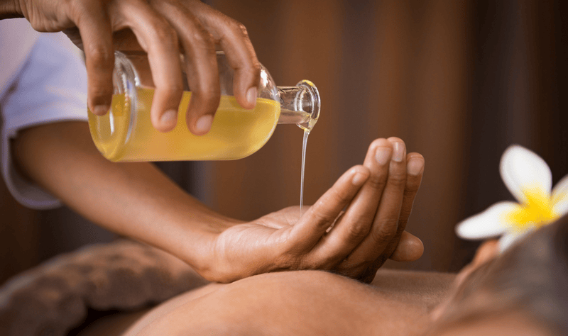Aromatherapy massage