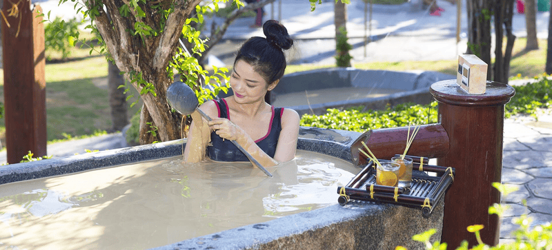 Unwind with a mud bath