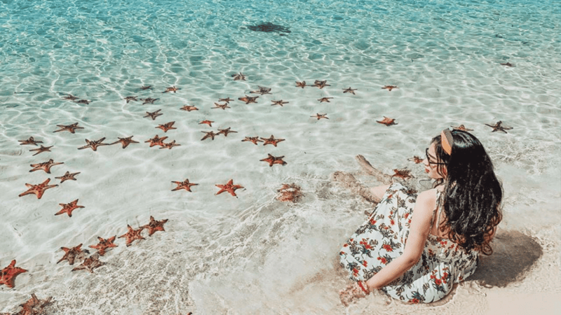 Relaxing at Sao Beach