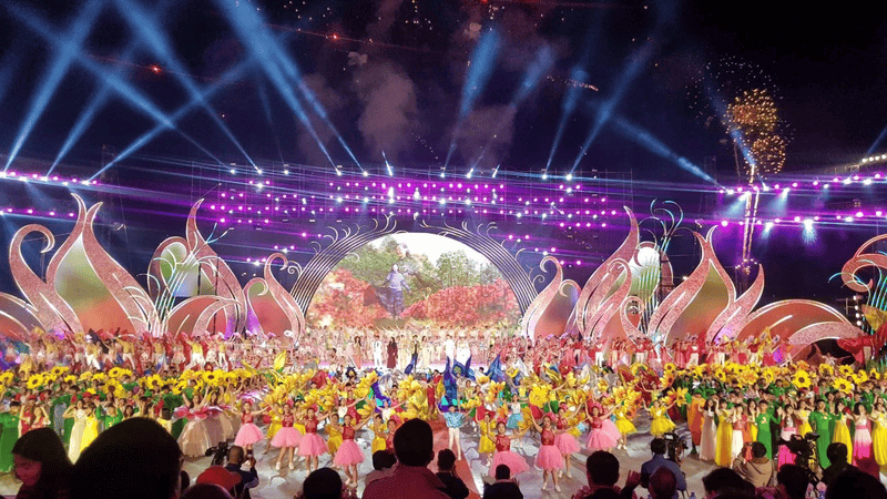 Introduction to the Dalat flower festival