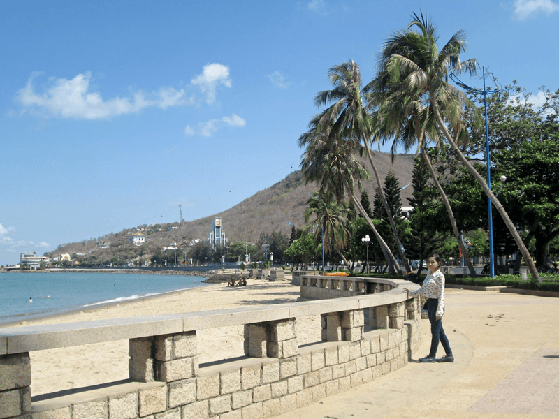 Relax on the pristine beach