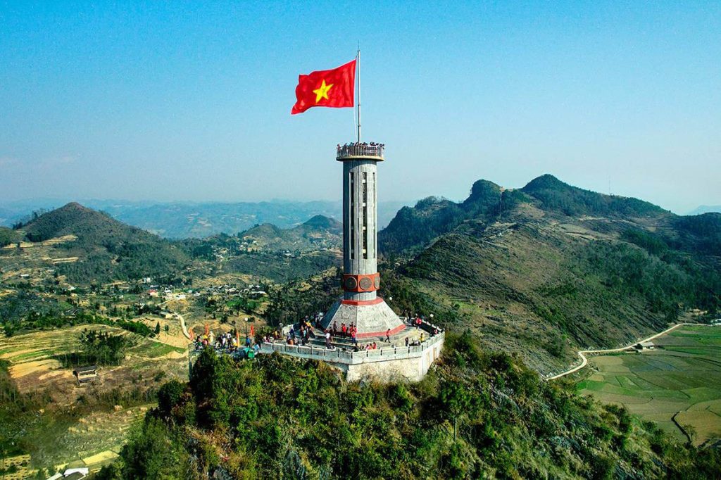 Mai Chau Flagpole stands majesticallyĀ