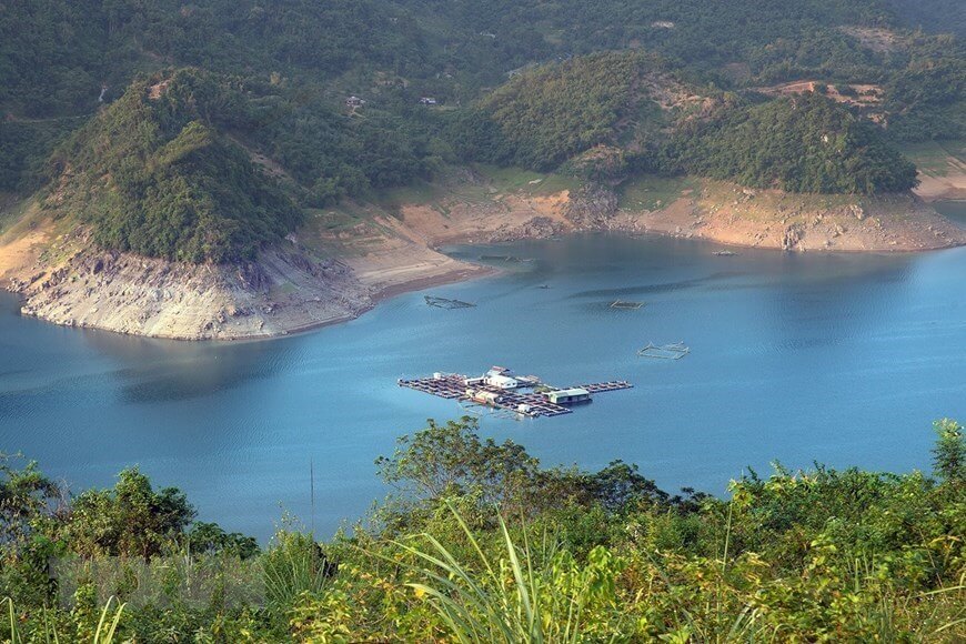 Hoa Binh Lake, the largest artificial lake in Southeast Asia