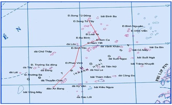 The Truong Sa (Spratly) Archipelago, Khanh Hoa Province, Vietnam