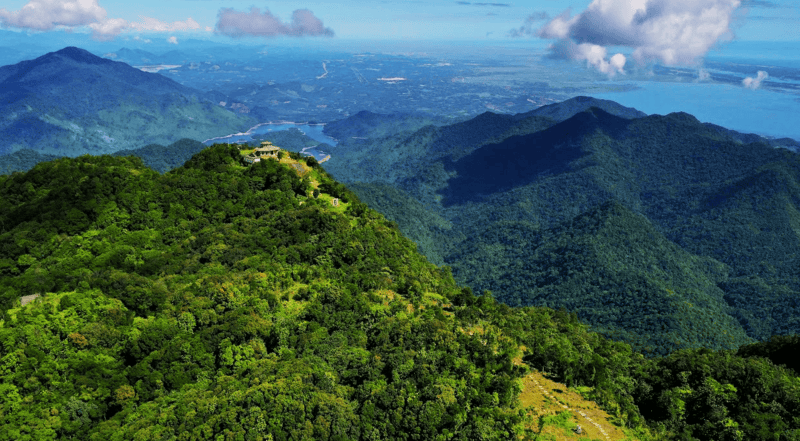 Experience trekking and mountain climbing at Bach Ma Mountain
