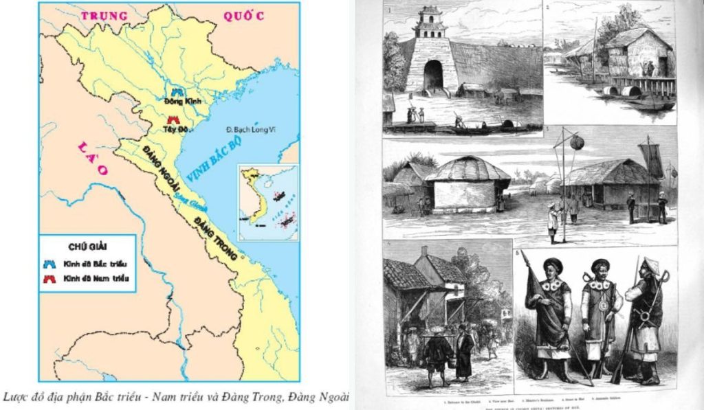 Gianh River marked the boundary between Dang Ngoai and Inner Realm Dang Trong