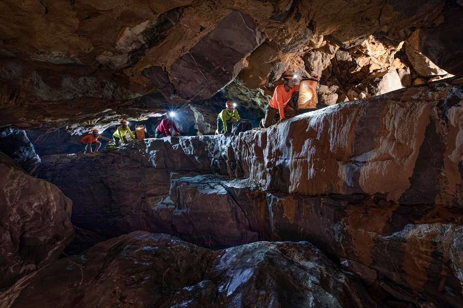 Remarkable marvel within the limestone mountain system