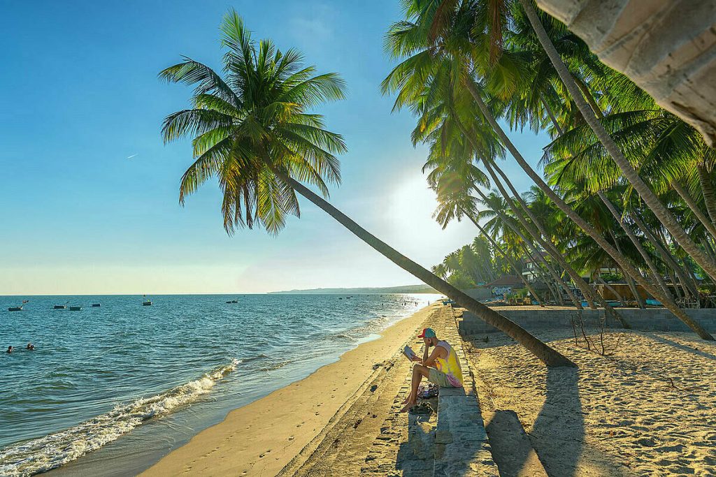 Bai Rang Beach is perfect for a laid-back coastal escape with fewer crowds